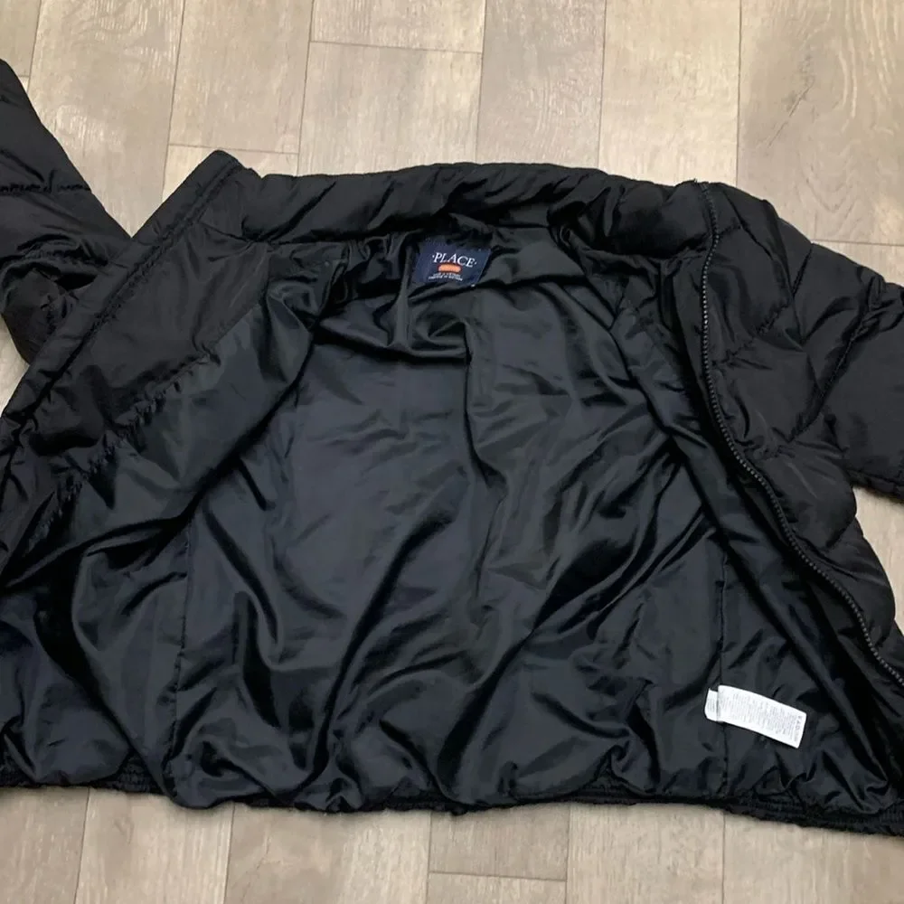 Kids‎ The Children’s Place Puffer Black Full Zip Jacket